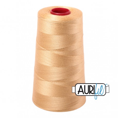 FIL COTON MAKO 12 AURIFIL 5001 Ocher Yellow - Cône de 1750 mètres