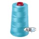 FIL COTON MAKO 12 AURIFIL 5005 Bright Turquoise - Cône de 1750 mètres