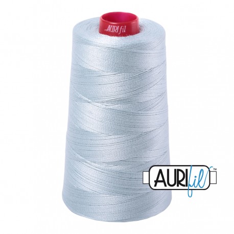 FIL COTON MAKO 12 AURIFIL 5007 Light Grey Blue - Cône de 1750 mètres