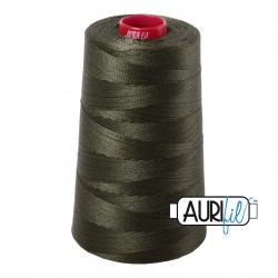 FIL COTON MAKO 12 AURIFIL 5012 Dark Green - Cône de 1750 mètres