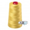 FIL COTON MAKO 12 AURIFIL 5015 Gold Yellow - Cône de 1750 mètres