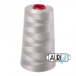 FIL COTON MAKO 12 AURIFIL 5021 Light Grey - Cône de 1750 mètres