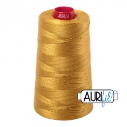 FIL COTON MAKO 12 AURIFIL 5022 Mustard - Cône de 1750 mètres