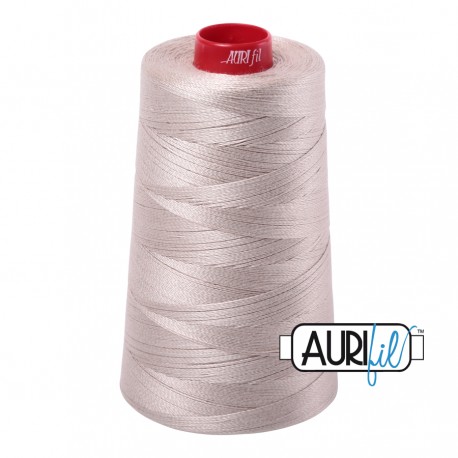 FIL COTON MAKO 12 AURIFIL 6711 Pewter - Cône de 1750 mètres