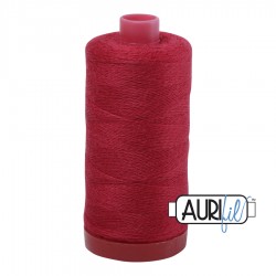 AURIFIL FIL DE LAINE LANA 8258 Ruby Red - Grosse bobine de 350 mètres