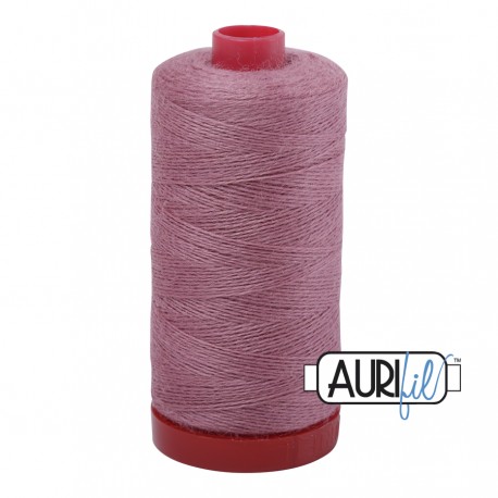 AURIFIL FIL DE LAINE LANA 8430 Monterey Rose - Grosse bobine de 350 mètres