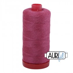 AURIFIL FIL DE LAINE LANA 8442 Velvet Rose - Grosse bobine de 350 mètres