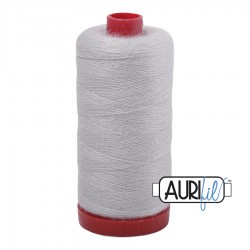 AURIFIL FIL DE LAINE LANA 8602 Silver Shimmer - Grosse bobine de 350 mètres