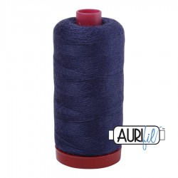 AURIFIL FIL DE LAINE LANA 8783 Indigo Night - Grosse bobine de 350 mètres