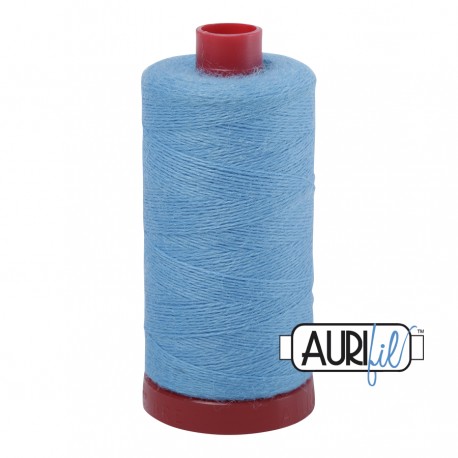 AURIFIL FIL DE LAINE LANA 8810 Marine - Grosse bobine de 350 mètres