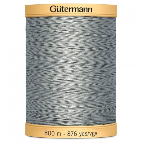 GÜTERMANN FIL COTON NATUREL C50 N° 6206 - Bobine de 800 mètres