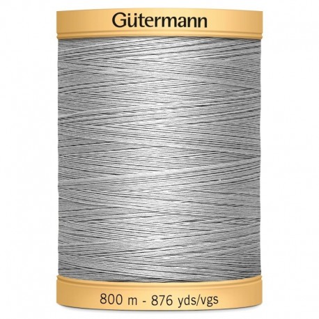 GÜTERMANN FIL COTON NATUREL C50 N° 618 - Bobine de 800 mètres