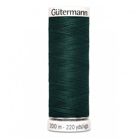 GÜTERMANN FIL POLYESTER POUR TOUT COUDRE N° 18 - Bobine 200m