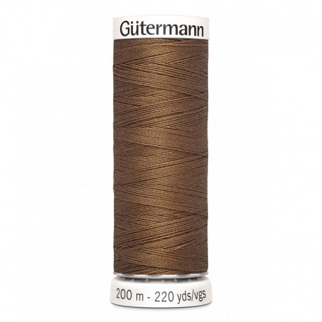 GÜTERMANN FIL POLYESTER POUR TOUT COUDRE N° 124 - Bobine 200m