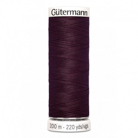 GÜTERMANN FIL POLYESTER POUR TOUT COUDRE N° 130 - Bobine 200m