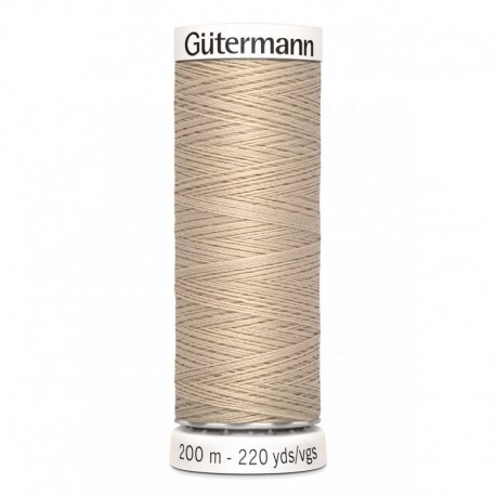 GÜTERMANN FIL POLYESTER POUR TOUT COUDRE N° 198 - Bobine 200m