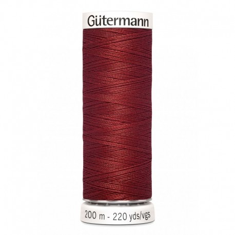 GÜTERMANN FIL POLYESTER POUR TOUT COUDRE N° 221 - Bobine 200m