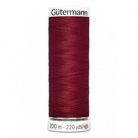 GÜTERMANN FIL POLYESTER POUR TOUT COUDRE N° 226 - Bobine 200m