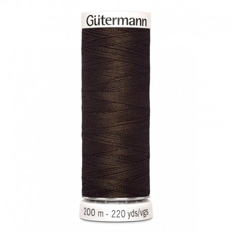 GÜTERMANN FIL POLYESTER POUR TOUT COUDRE N° 406 - Bobine 200m