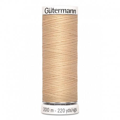 GÜTERMANN FIL POLYESTER POUR TOUT COUDRE N° 421 - Bobine 200m