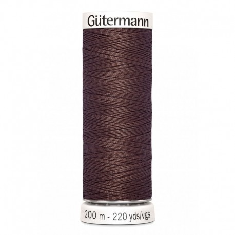 GÜTERMANN FIL POLYESTER POUR TOUT COUDRE N° 446 - Bobine 200m