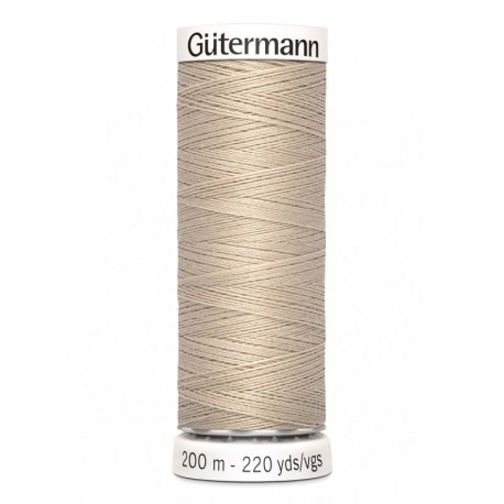 GÜTERMANN FIL POLYESTER POUR TOUT COUDRE N° 722 - Bobine 200m