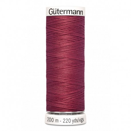 GÜTERMANN FIL POLYESTER POUR TOUT COUDRE N° 730 - Bobine 200m