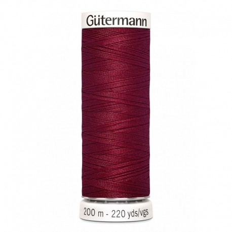 GÜTERMANN FIL POLYESTER POUR TOUT COUDRE N° 910 - Bobine 200m