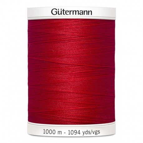 GÜTERMANN FIL POLYESTER POUR TOUT COUDRE N° 156 - Bobine 1000m