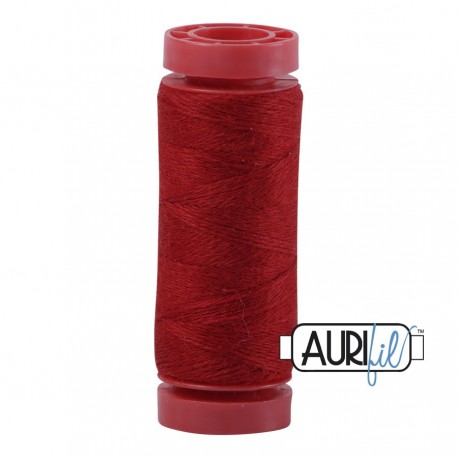 AURIFIL FIL DE LAINE LANA 8225 Sizzling Haute - Petite bobine de 50 mètres