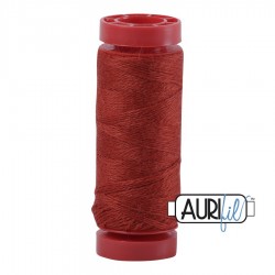 AURIFIL FIL DE LAINE LANA 8248 Rio Red - Petite bobine de 50 mètres