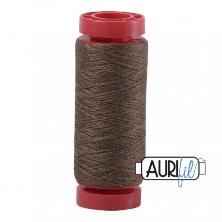 AURIFIL FIL DE LAINE LANA 8320 Jacaranda Brown - Petite bobine de 50 mètres