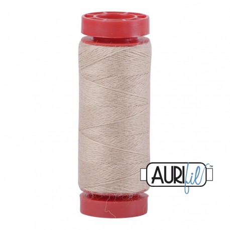 AURIFIL FIL DE LAINE LANA 8325 Dusty Coral - Petite bobine de 50 mètres