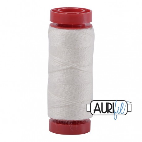 AURIFIL FIL DE LAINE LANA 8328 Eggshell - Petite bobine de 50 mètres