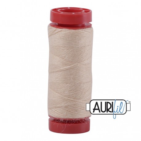 AURIFIL FIL DE LAINE LANA 8332 Coral Almond - Petite bobine de 50 mètres