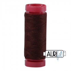 AURIFIL FIL DE LAINE LANA 8335 Best Burgundy - Petite bobine de 50 mètres