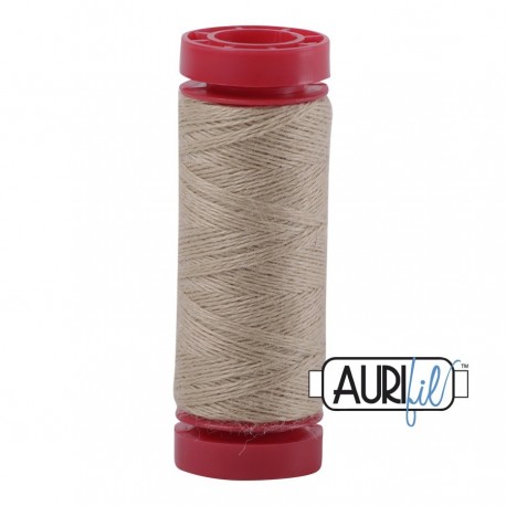 AURIFIL FIL DE LAINE LANA 8343 Plantation Beige - Petite bobine de 50 mètres