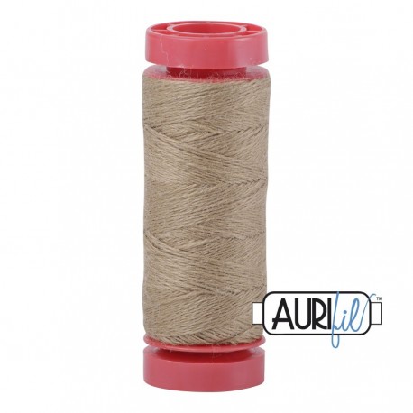 AURIFIL FIL DE LAINE LANA 8346 Autumn Wheat - Petite bobine de 50 mètres