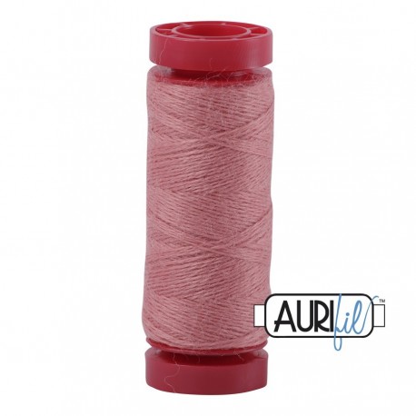 AURIFIL FIL DE LAINE LANA 8401 Rambler Rose - Petite bobine de 50 mètres