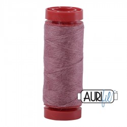 AURIFIL FIL DE LAINE LANA 8430 Monterey Rose - Petite bobine de 50 mètres