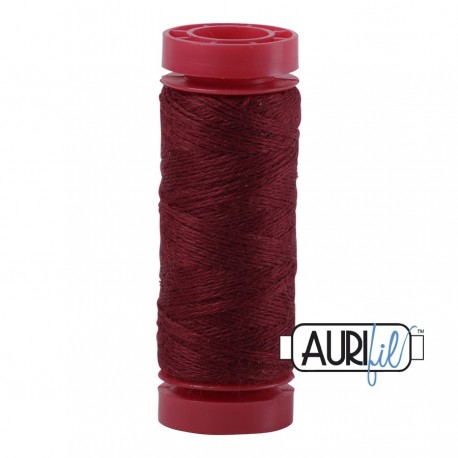 AURIFIL FIL DE LAINE LANA 8435 Cherry Red - Petite bobine de 50 mètres