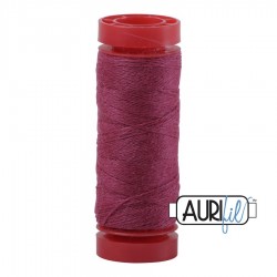 AURIFIL FIL DE LAINE LANA 8442 Velvet Rose - Petite bobine de 50 mètres