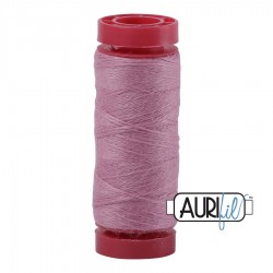 AURIFIL FIL DE LAINE LANA 8464 Floral Plum - Petite bobine de 50 mètres