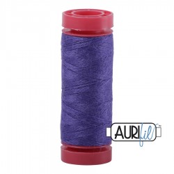 AURIFIL FIL DE LAINE LANA 8526 Planetary Purple - Petite bobine de 50 mètres