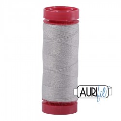 AURIFIL FIL DE LAINE LANA 8602 Silver Shimmer - Petite bobine de 50 mètres