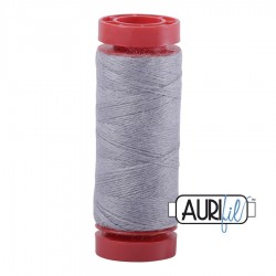 AURIFIL FIL DE LAINE LANA 8608 Vanderbilt Gray - Petite bobine de 50 mètres