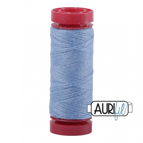 AURIFIL FIL DE LAINE LANA 8742 Castaway Blue - Petite bobine de 50 mètres