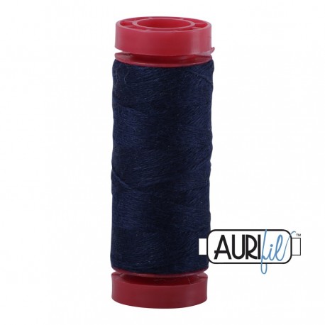 AURIFIL FIL DE LAINE LANA 8784 Navy - Petite bobine de 50 mètres