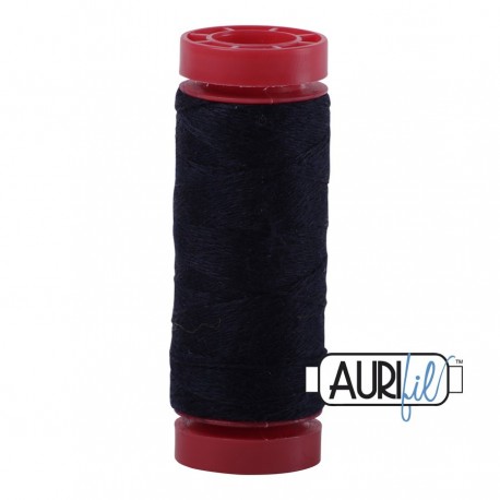 AURIFIL FIL DE LAINE LANA 8785 Midnight - Petite bobine de 50 mètres