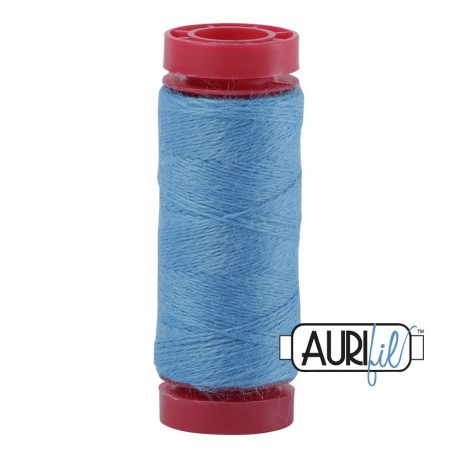 AURIFIL FIL DE LAINE LANA 8810 Marine - Petite bobine de 50 mètres